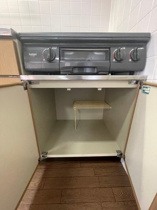 コンパクトなキッチンで掃除もラクラク
