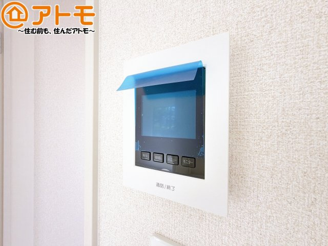 【防犯設備】 | 清水区横砂中町4期　新築戸建　2号棟 | TVモニター付きインターホンは訪問者を確認することができて、防犯性に優れています♪
