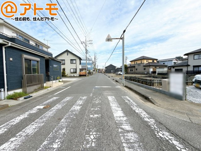 【前面道路含む現地写真】 | 清水区横砂中町4期　新築戸建　2号棟