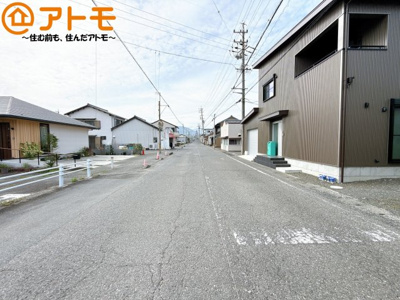 【前面道路含む現地写真】 | 清水区横砂中町4期　新築戸建　2号棟