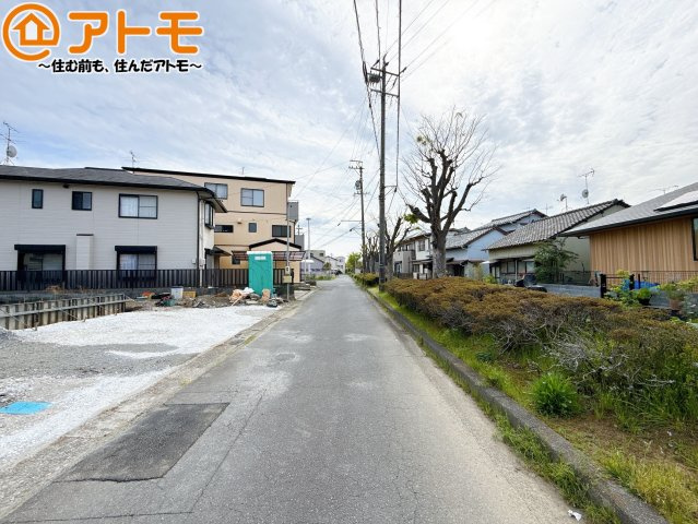 【前面道路含む現地写真】 | 清水区横砂中町4期　新築戸建　1号棟