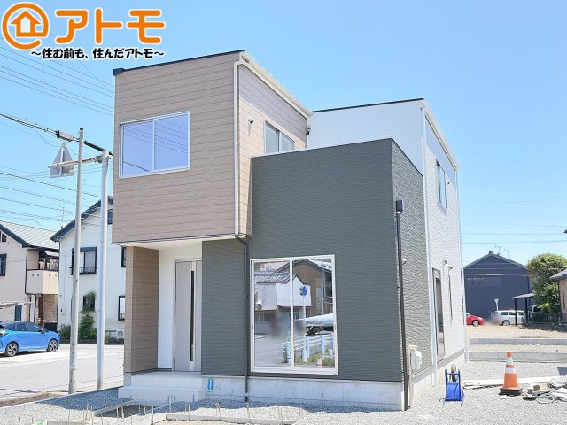 【外観】 | 清水区横砂中町4期　新築戸建　1号棟 | どっしりとした外観は安心感のあるマイホームを実感できますね♪