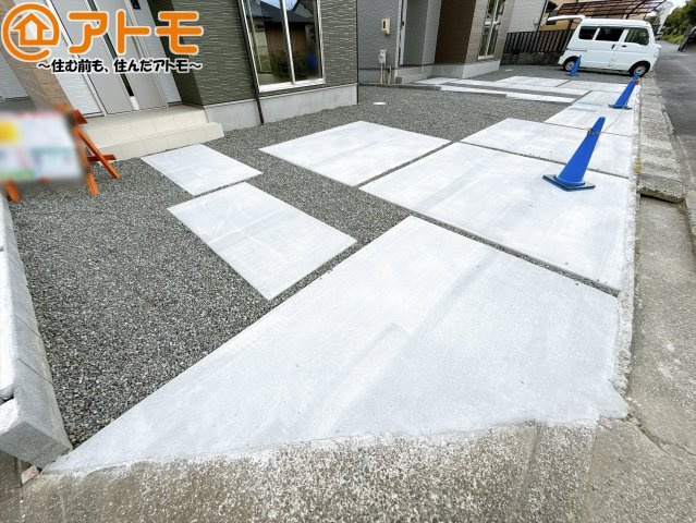 【駐車場】 | 清水区横砂中町4期　新築戸建　1号棟 | 4台の駐車スペースです♪