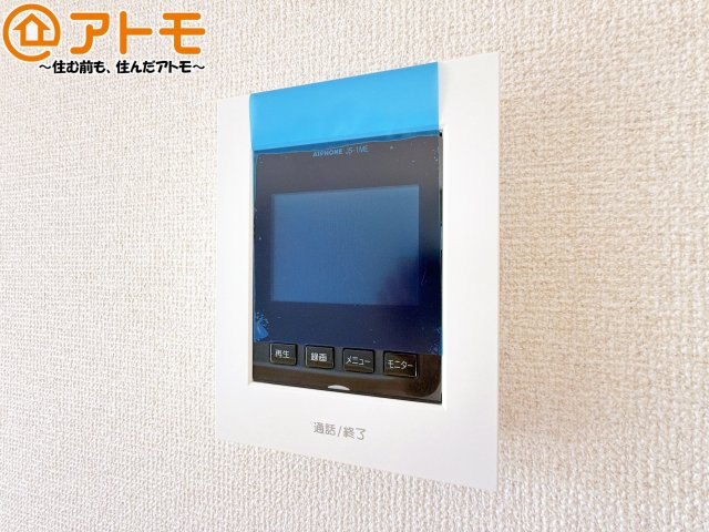 【防犯設備】 | 清水区横砂中町4期　新築戸建　1号棟 | TVモニター付きインターホンは訪問者を確認することができて、防犯性に優れています♪