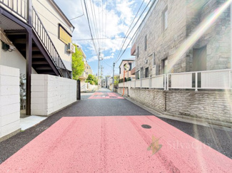 【前面道路含む現地写真】 | 世田谷区船橋1丁目 | 前面道路は見通しが良く、お車の出し入れもスムーズです。