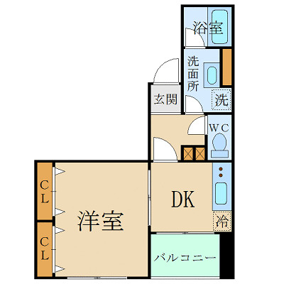 【間取り】 | アンプルールフェールスリーズ