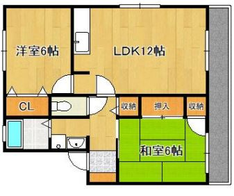 ベガ堀町C棟の間取り