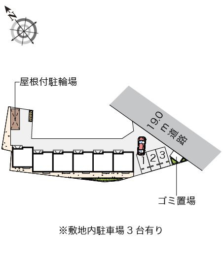 レオネクストＮの区画図