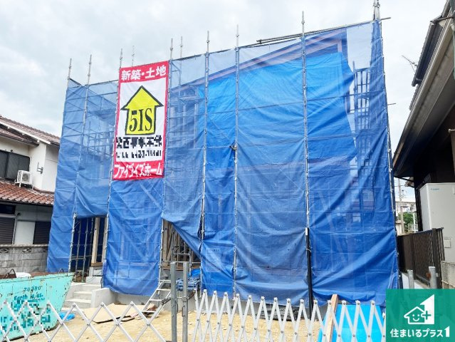 加古川市平岡町新在家　第1期　新築一戸建ての外観|現在建築中！落ち着いた街並みで新生活を始めることが出来そう！周辺の物件も併せてご紹介させて頂きます！