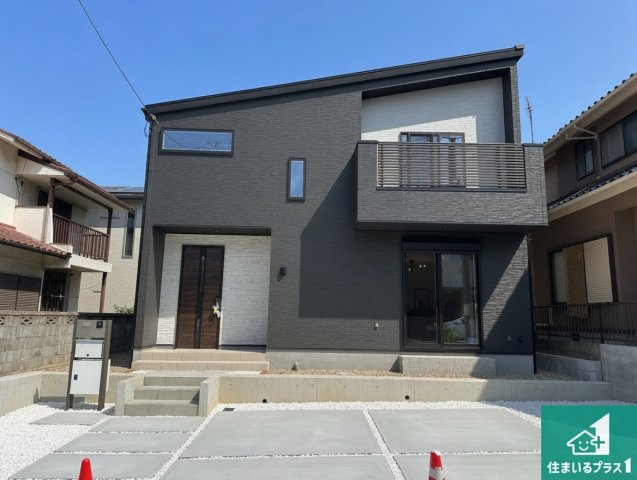 加古川市平岡町新在家　第1期　新築一戸建ての外観|安心の10年保証！外観を美しく保ち、雨水で汚れを落とします！気になることがありましたら、お気軽にお問い合わせください！