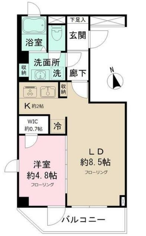 リテラス九段南の間取り
