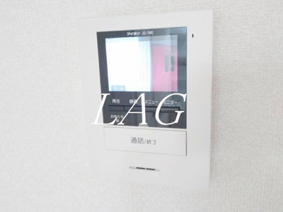 【セキュリティ】 | 第一スカイハイツ足立 | モニター付きインターホンです。