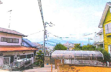 海老名市大谷北　売地の外観