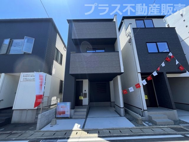 【外観】 | 福岡市西区愛宕1丁目3期　2号棟（全2棟）【仲介手数料無料・0円】 | 現地写真。同じ物件を見るなら、プラス不動産販売にお任せ下さい。