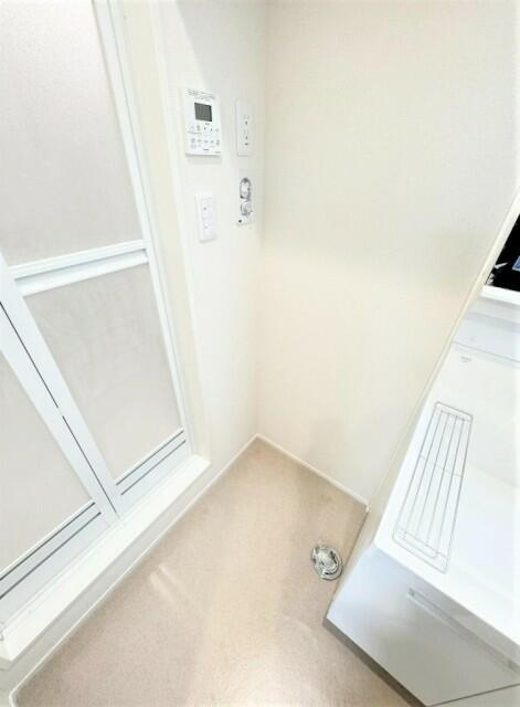 キューブ永福町の設備|洗濯機置き場です