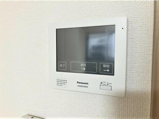 キューブ永福町の設備|モニタ付きインターホンです