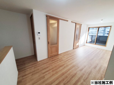 【完成予想図】 | 寺戸町三ノ坪　新築一戸建 | ※同型モデルによる施工例です
