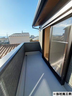 【完成予想図】 | 寺戸町三ノ坪　新築一戸建 | ※同型モデルによる施工例です