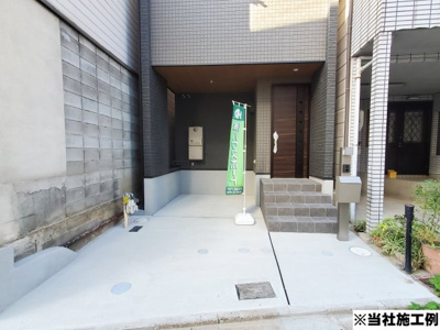 【完成予想図】 | 寺戸町三ノ坪　新築一戸建 | ※同型モデルによる施工例です