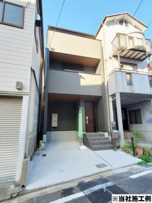 【完成予想図】 | 寺戸町三ノ坪　新築一戸建 | ※同型モデルによる施工例です