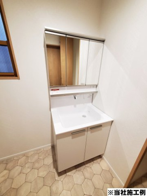 【完成予想図】 | 寺戸町三ノ坪　新築一戸建 | ※同型モデルによる施工例です