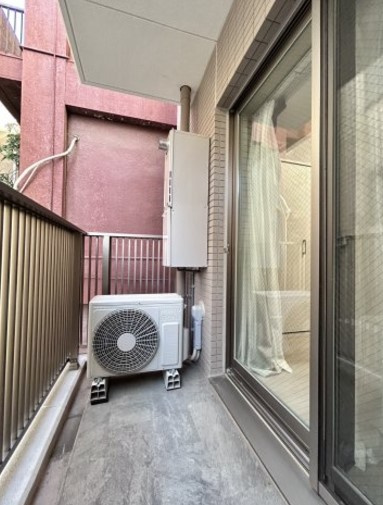 ディアレイシャス南砂町のバルコニー