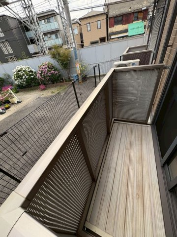 メゾンドゥ長瀬Ⅱのバルコニー