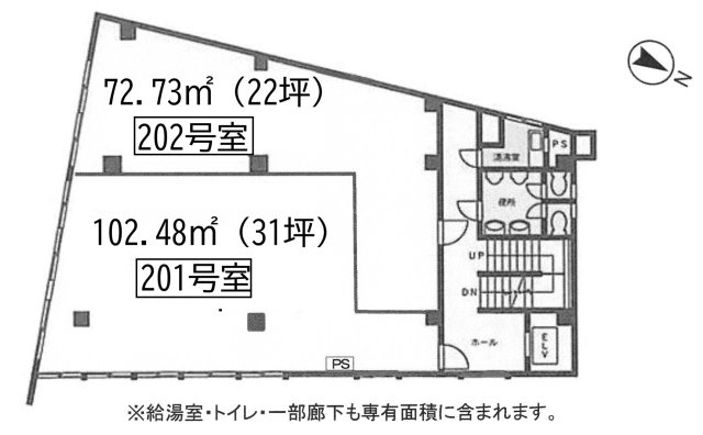 麻布台徳井ビルの間取り