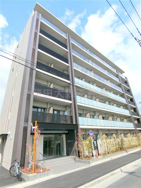Live Casa(ライブカーサ南六郷の外観|2023年3月築　RC鉄筋コンクリート造地上7階建て1DK~2LDK総戸数53戸ペット可インターネット無料の高級賃貸マンション　東京都大田区南六郷1丁目　京急本線雑色駅最寄り