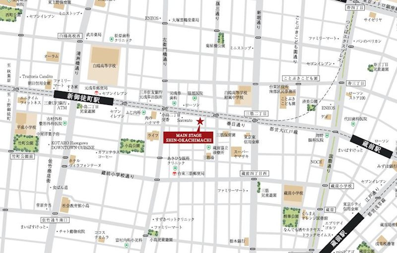 メインステージ新御徒町