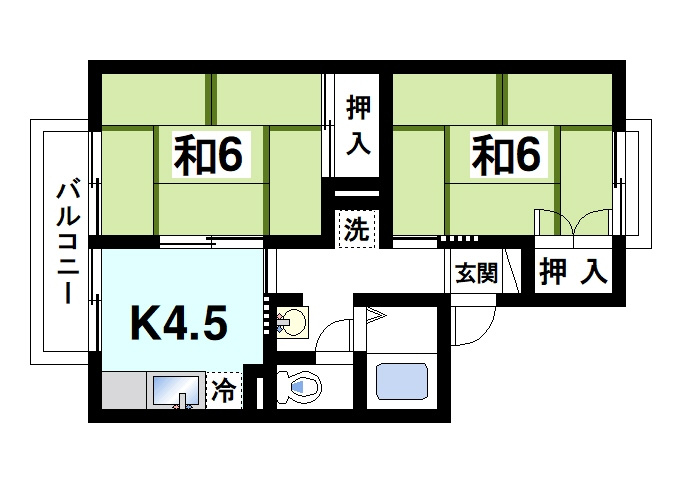 エトワール栄の間取り|居室にゆとりがあるファミリータイプ
