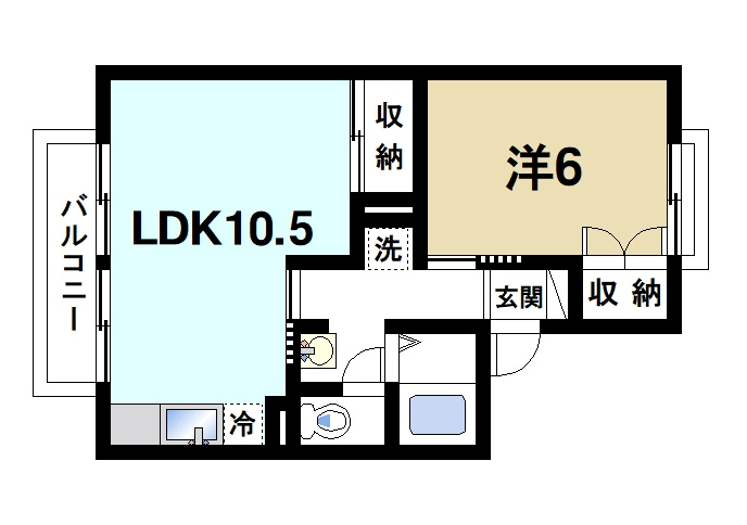 エトワール栄の間取り|居室にゆとりがあるファミリータイプ