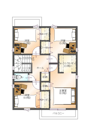 【間取り】 | 〈FG〉本庄市日の出2丁目フルクラシルB棟
