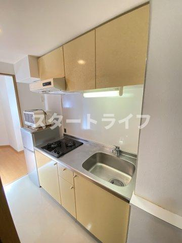 大阪市淀川区西中島５丁目の賃貸マンションのキッチン