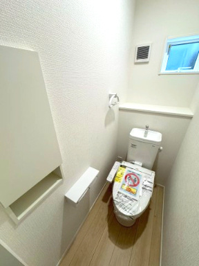 新築戸建て　函南町仁田第１２　全４棟　２号棟のトイレ|現地写真