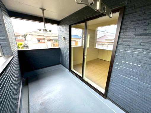 新築戸建て　函南町仁田第１２　全４棟　２号棟のバルコニー