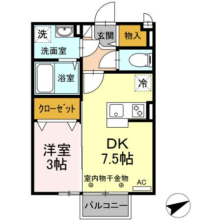 エトワールの間取り