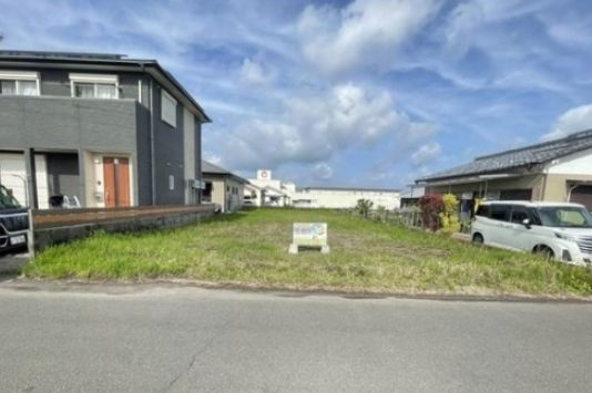 都城市早水町の売地の外観
