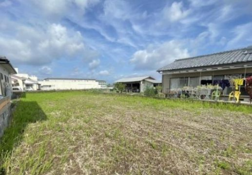 都城市早水町の売地の外観