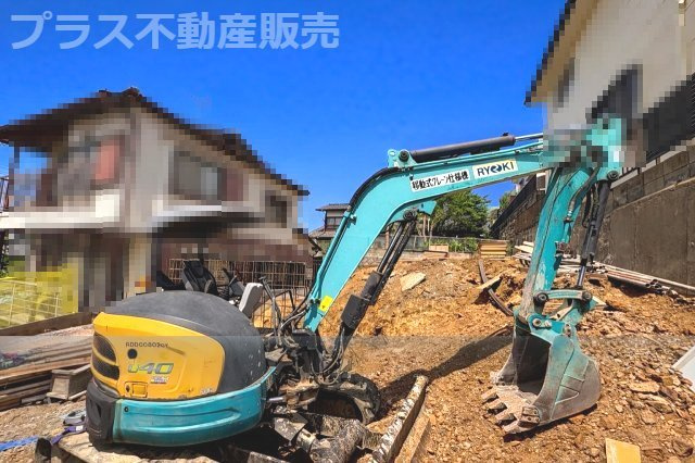 【外観】 | 福岡市南区大池2丁目1期　1号棟（全1棟）【仲介手数料無料・0円】 | 現地写真。プラス不動産販売なら、現場の全ての棟をまとめてご見学頂けます。
