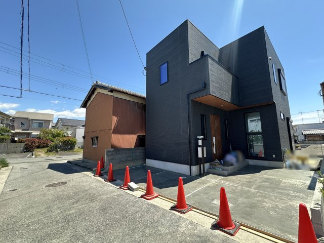 明石市大久保町江井島新築戸建の前面道路含む現地写真
