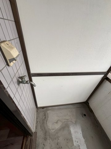 エスポワールメゾンの設備|洗濯機置き場ばバルコニーです