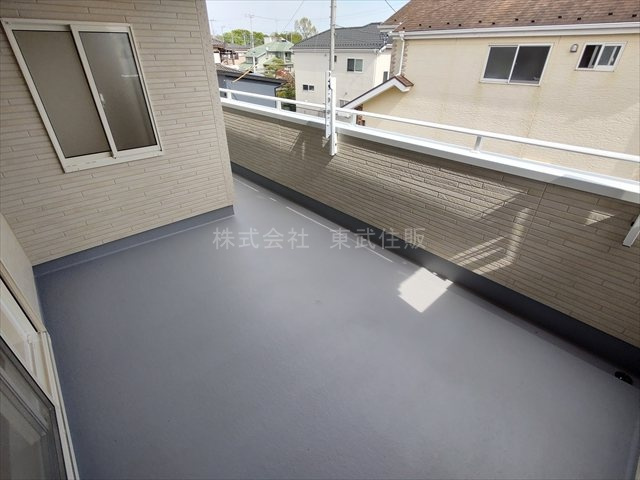 【バルコニー】 | 入間郡越生町越生東６丁目　全４棟　2号棟 | 落ち着いた時間を過ごせるバルコニーです