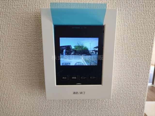 【セキュリティ】 | 入間郡越生町越生東６丁目　全４棟　2号棟 | TVモニター付インターホン