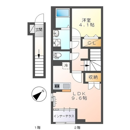ｙ’ｓ・lienの間取り