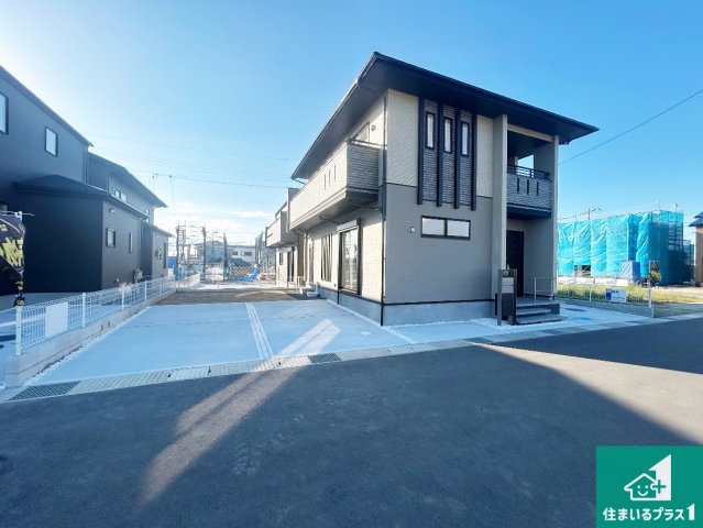 ◆泉佐野市日根野　新築一戸建ての外観|お客様に長く安心して住んでいだだける事にこだわった家づくり！住んでからのアフターサービスにもしっかりと取り組んでいます！