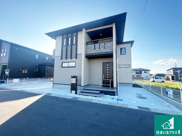 ◆泉佐野市日根野　新築一戸建ての外観|お客様に長く安心して住んでいだだける事にこだわった家づくり！住んでからのアフターサービスにもしっかりと取り組んでいます！