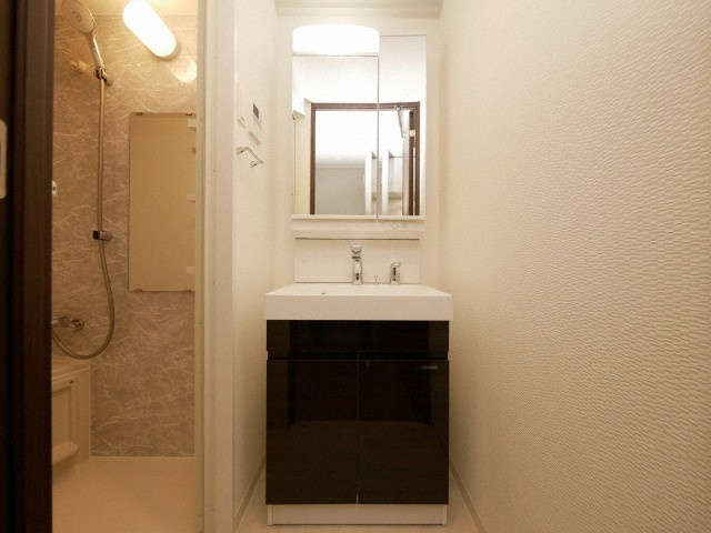 S-RESIDENCE福島Alovitaの洗面所