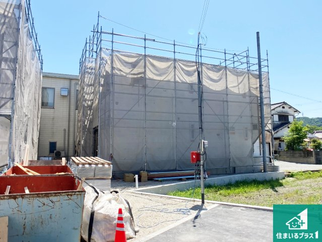 姫路市広畑区蒲田　第13期　新築一戸建ての外観|現在の進捗状況です！順調に作業進行中、完成が待ち遠しいです！詳細の間取り等、お気軽にお問い合わせください！
