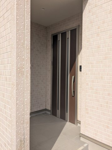 中古戸建　高崎市楽間町の玄関|毎日通る玄関はこちらです